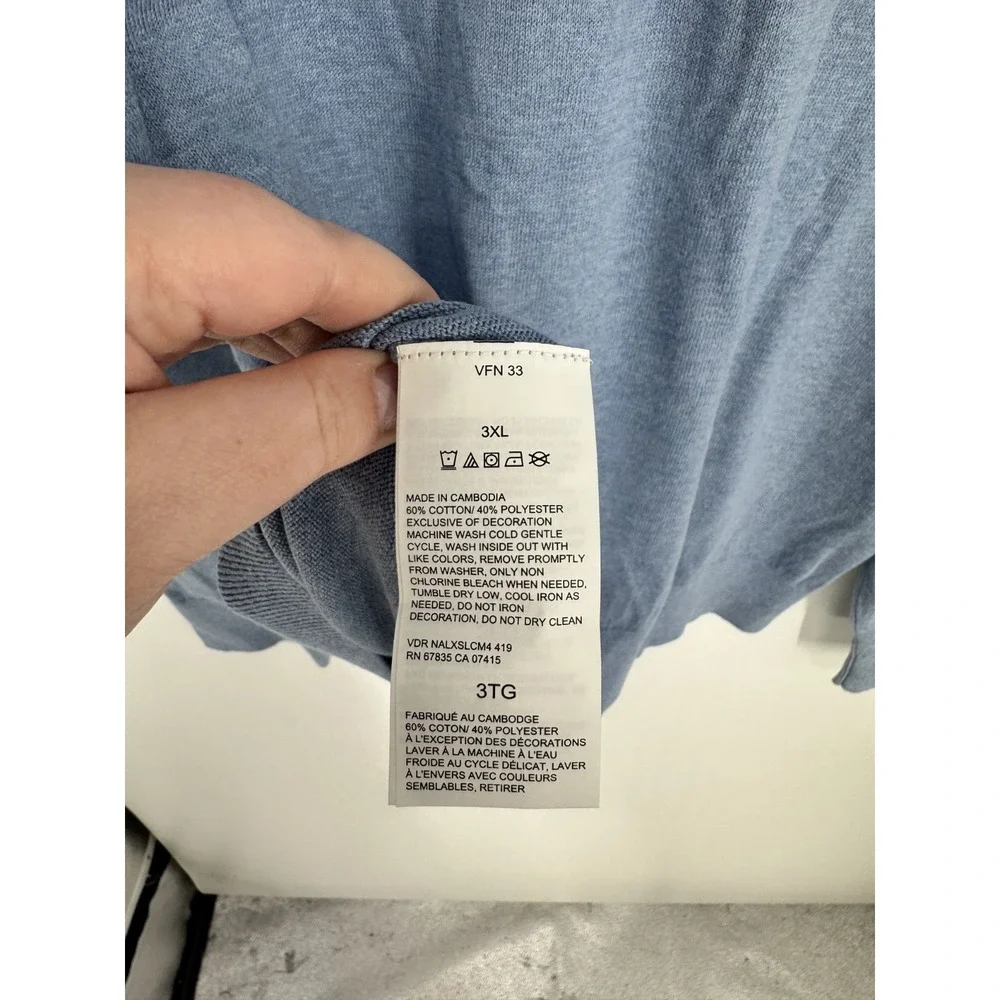 Nautica neck knit